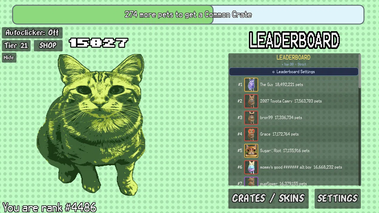 Supporter Bundle - Silly Linguine Cat Simulator Deluxe Online Screenshot 1