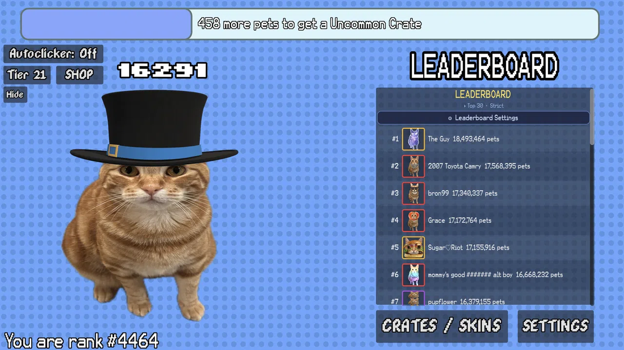 Supporter Bundle - Silly Linguine Cat Simulator Deluxe Online Screenshot 2