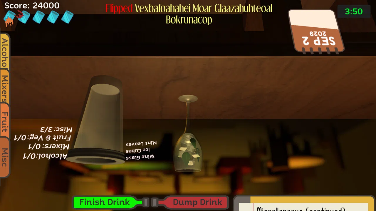 Uh Oh Bartender Screenshot 2