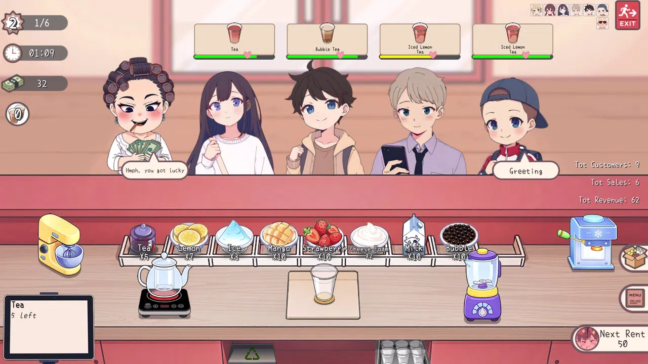 幸运奶茶店 Screenshot 0