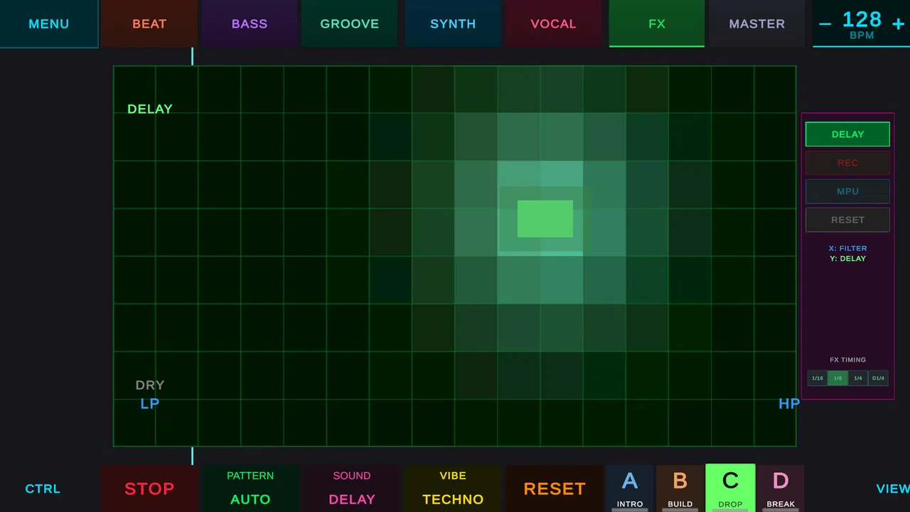 DAWG - Digital Audio Workstation Game Screenshot 2