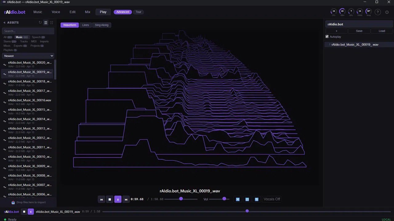 rAIdio.bot Screenshot 3