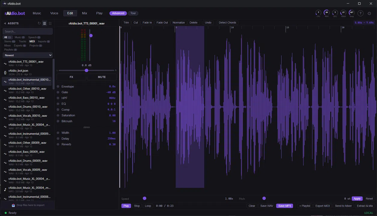 rAIdio.bot Screenshot 1