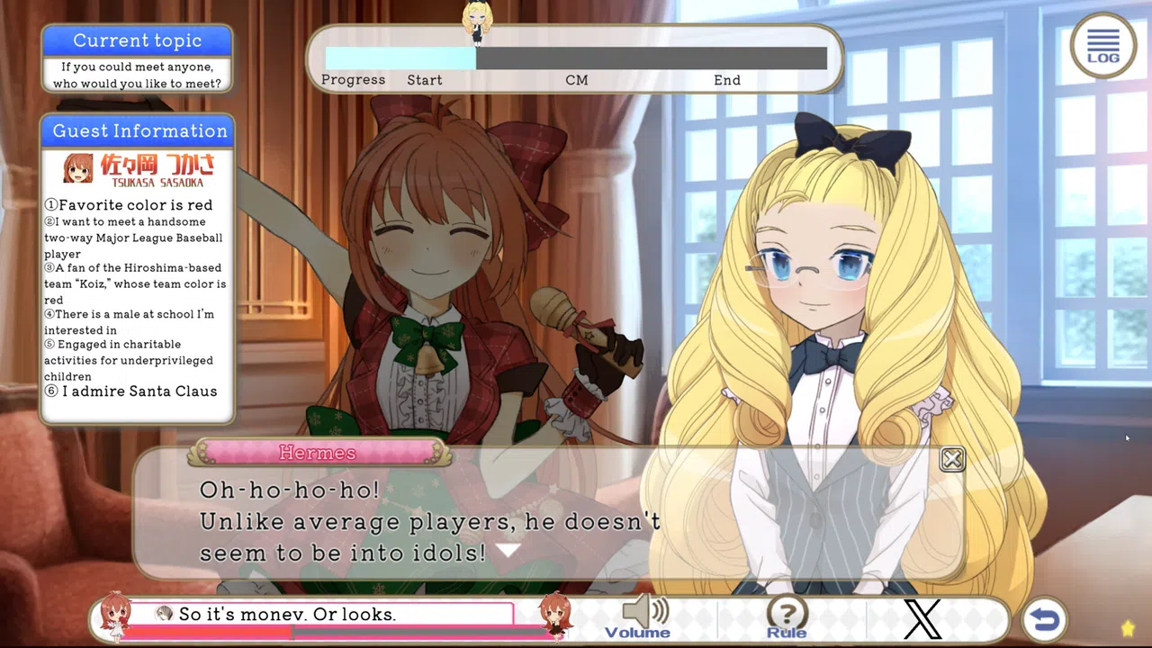 Information conveyed Information received Screenshot 3