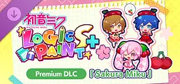 Hatsune Miku Logic Paint S+ Sakura Miku