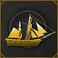 Bombvessel Master Gold Medal icon
