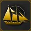 Schooner Master Gold Medal icon