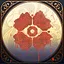 Sea and butterfly icon