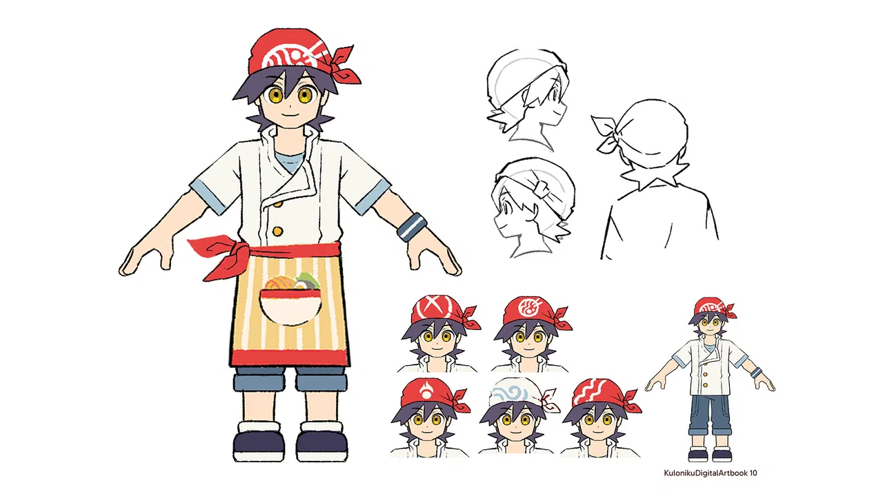 KuloNiku: Bowl Up! Digital Artbook Screenshot 1