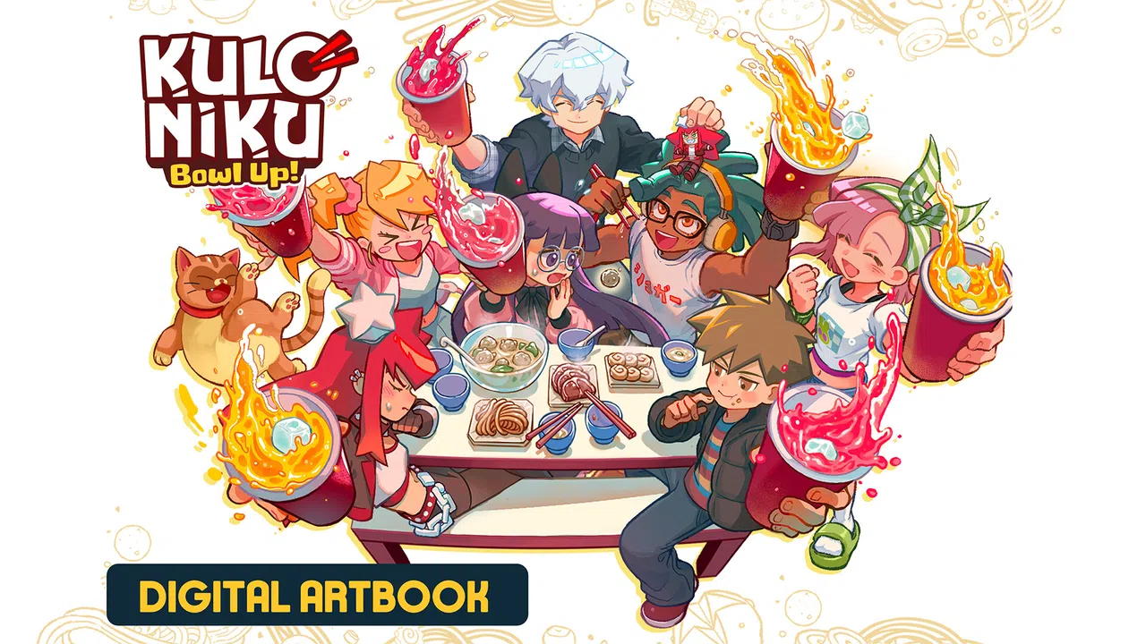 KuloNiku: Bowl Up! Digital Artbook Screenshot 0