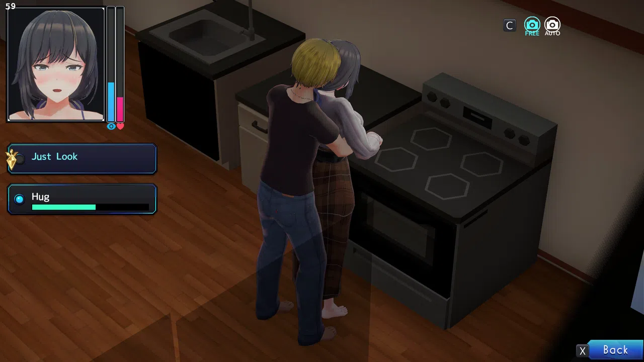 The Too-Cute Girl Who Moved in Next Door Demo Screenshot 2