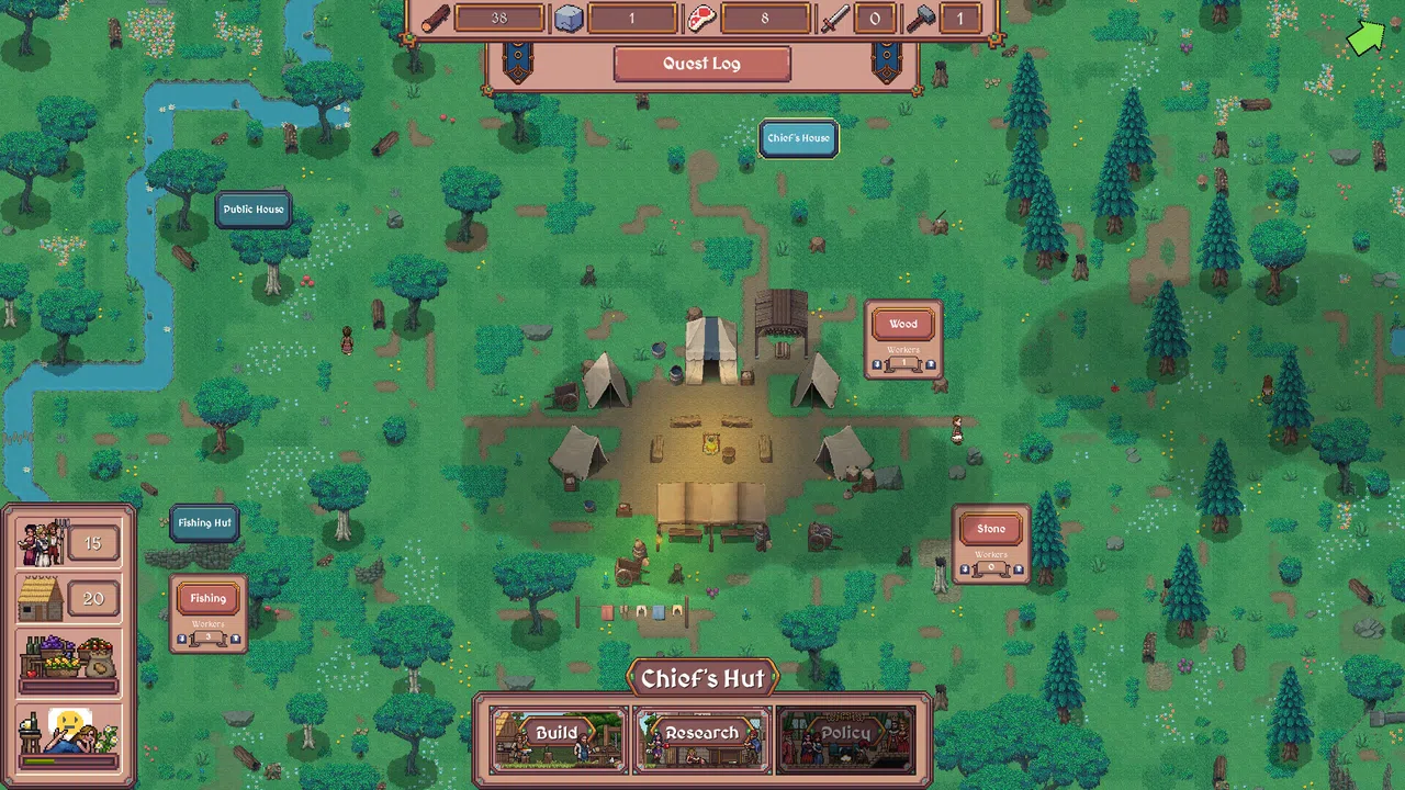 Hearth and Hamlet Demo Screenshot 1