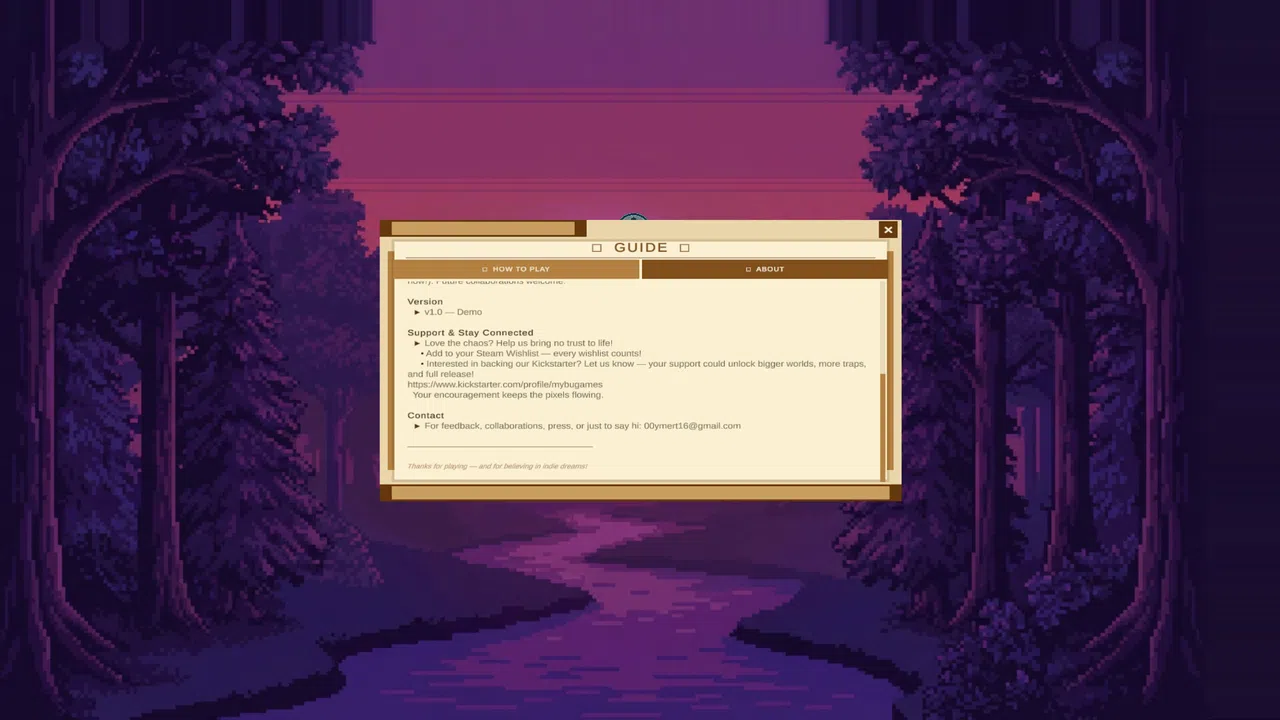 No Trust Demo Screenshot 0