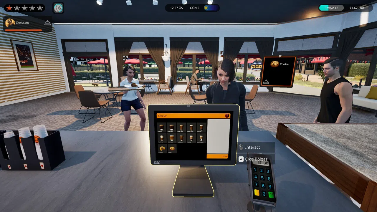 Cafe Crew Simulator: Prologue Screenshot 1
