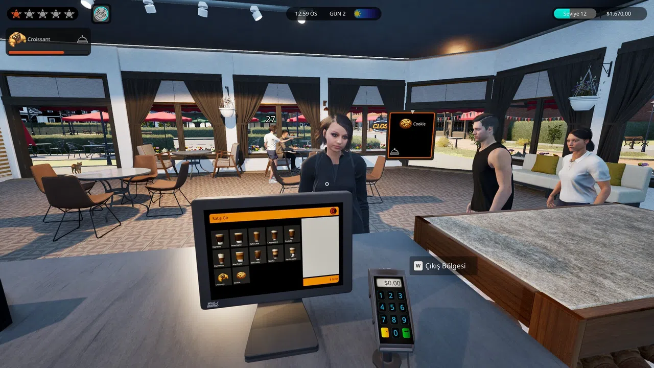 Cafe Crew Simulator: Prologue Screenshot 2