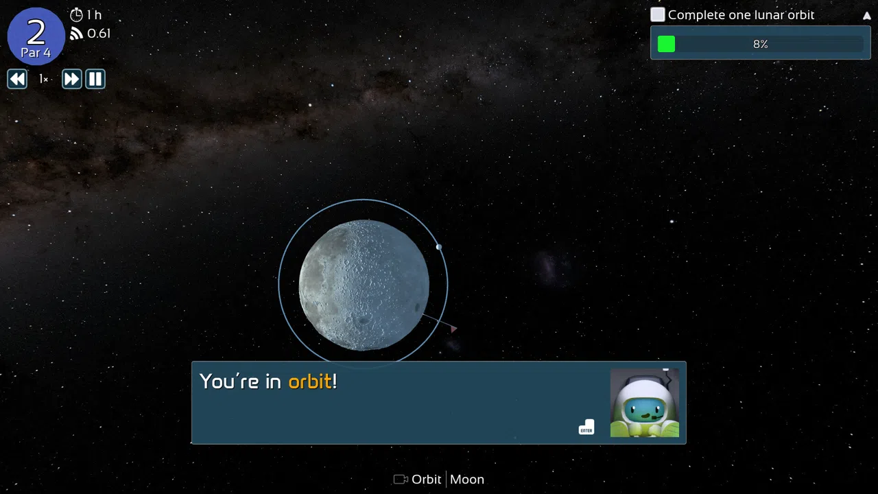 Celestial Golf Demo Screenshot 1