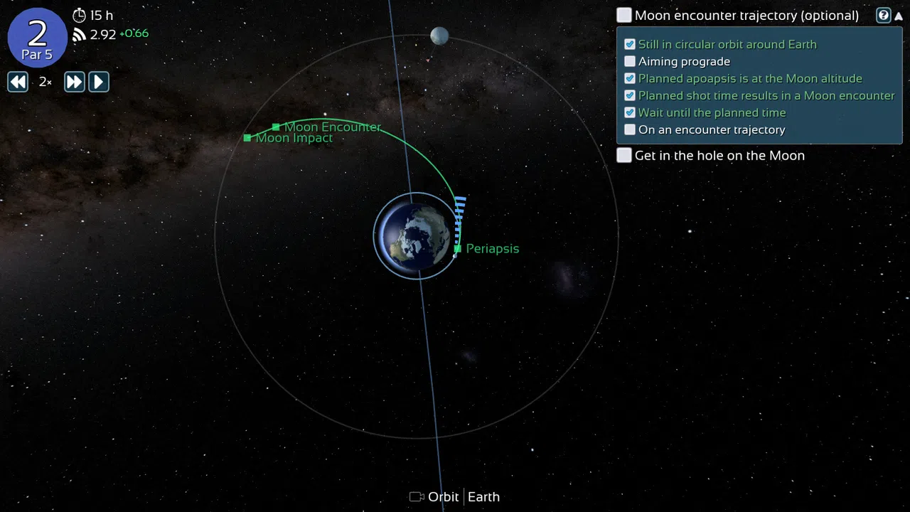 Celestial Golf Demo Screenshot 3