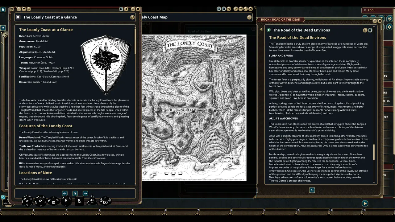 Fantasy Grounds - Road of the Dead Screenshot 3