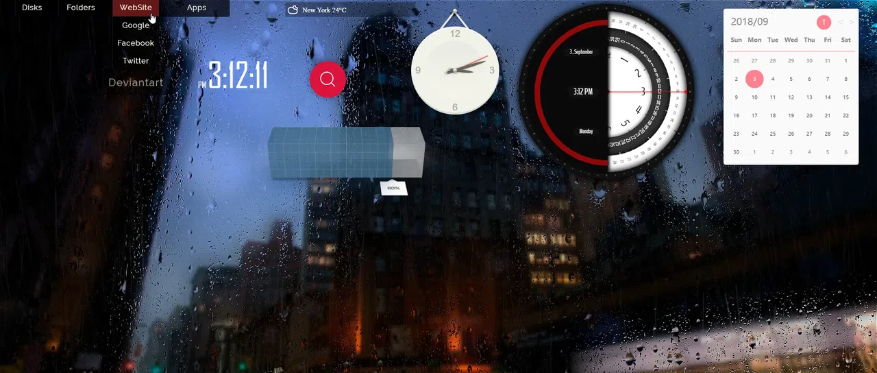 RainWidget Screenshot 4