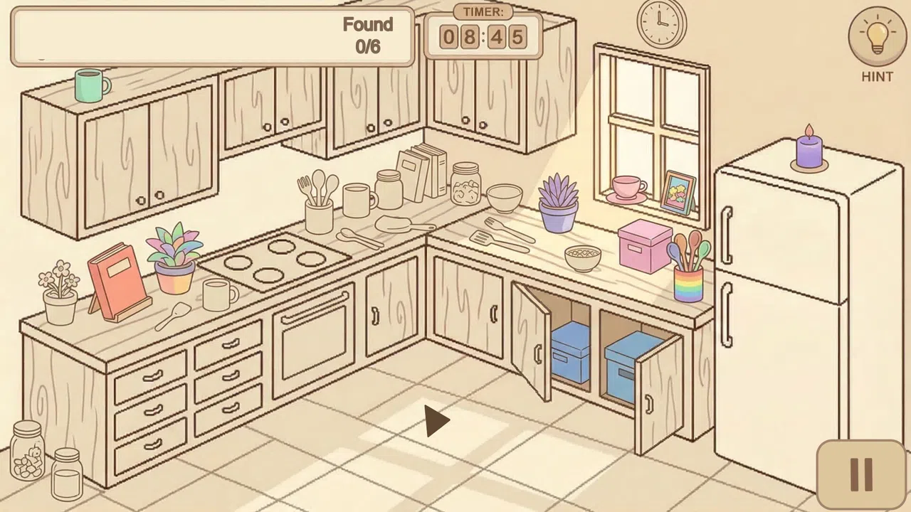 Cozy Pages: Find & Color Screenshot 2