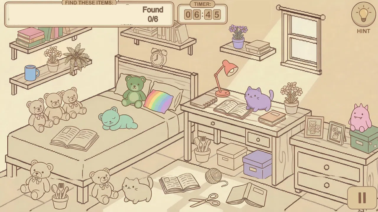 Cozy Pages: Find & Color Screenshot 4