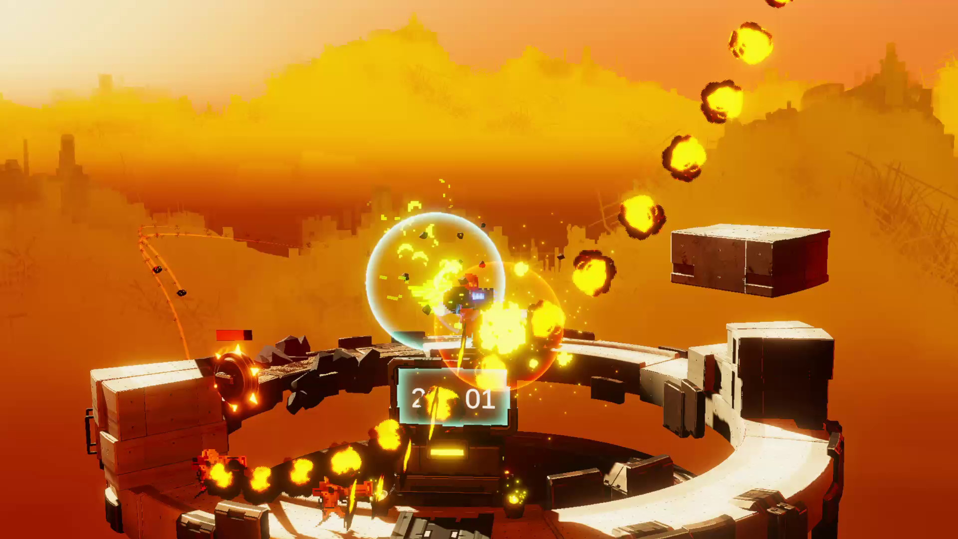 Orbital Bullet – The 360° Rogue-lite Screenshot 22