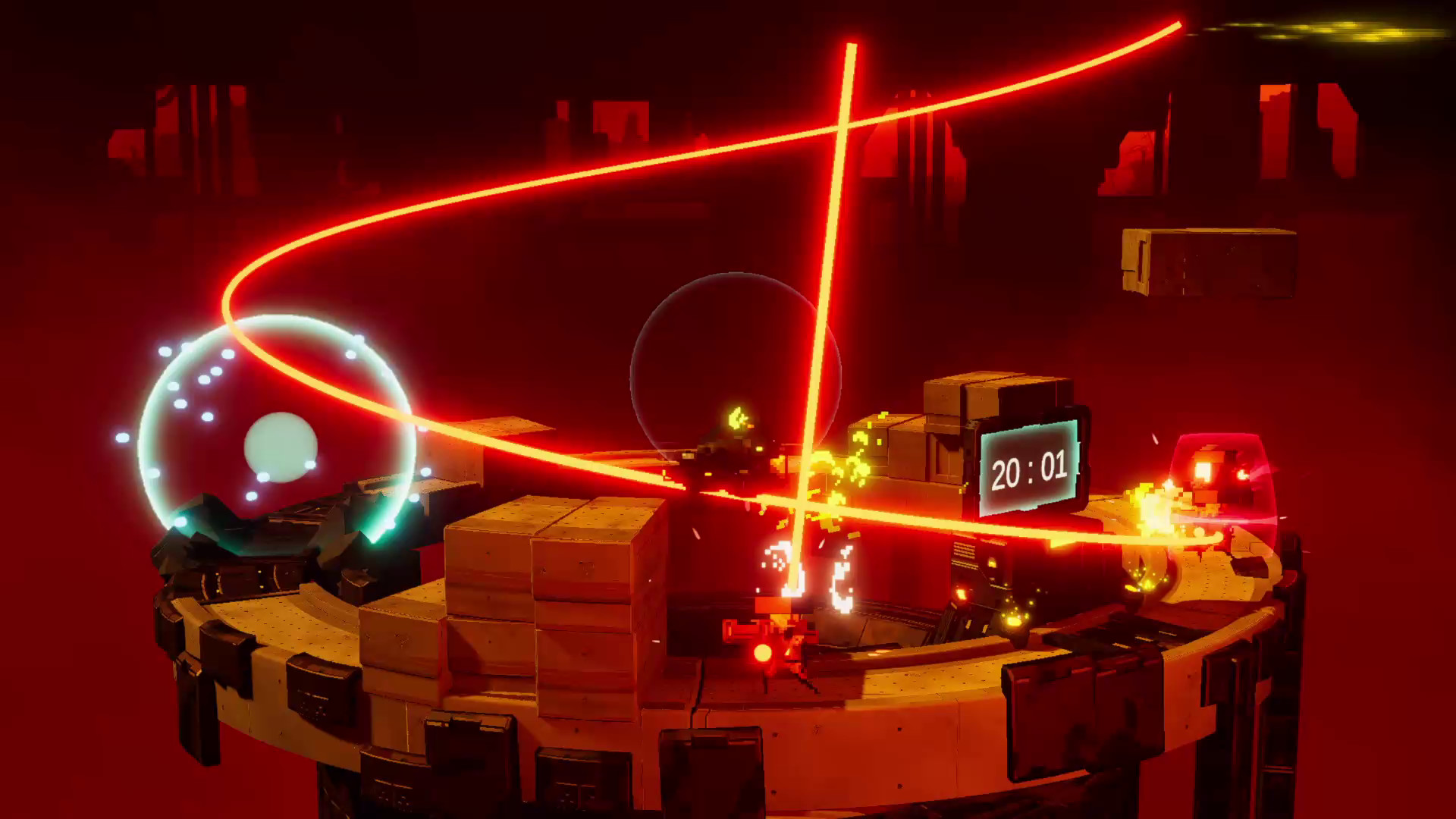 Orbital Bullet – The 360° Rogue-lite Screenshot 2