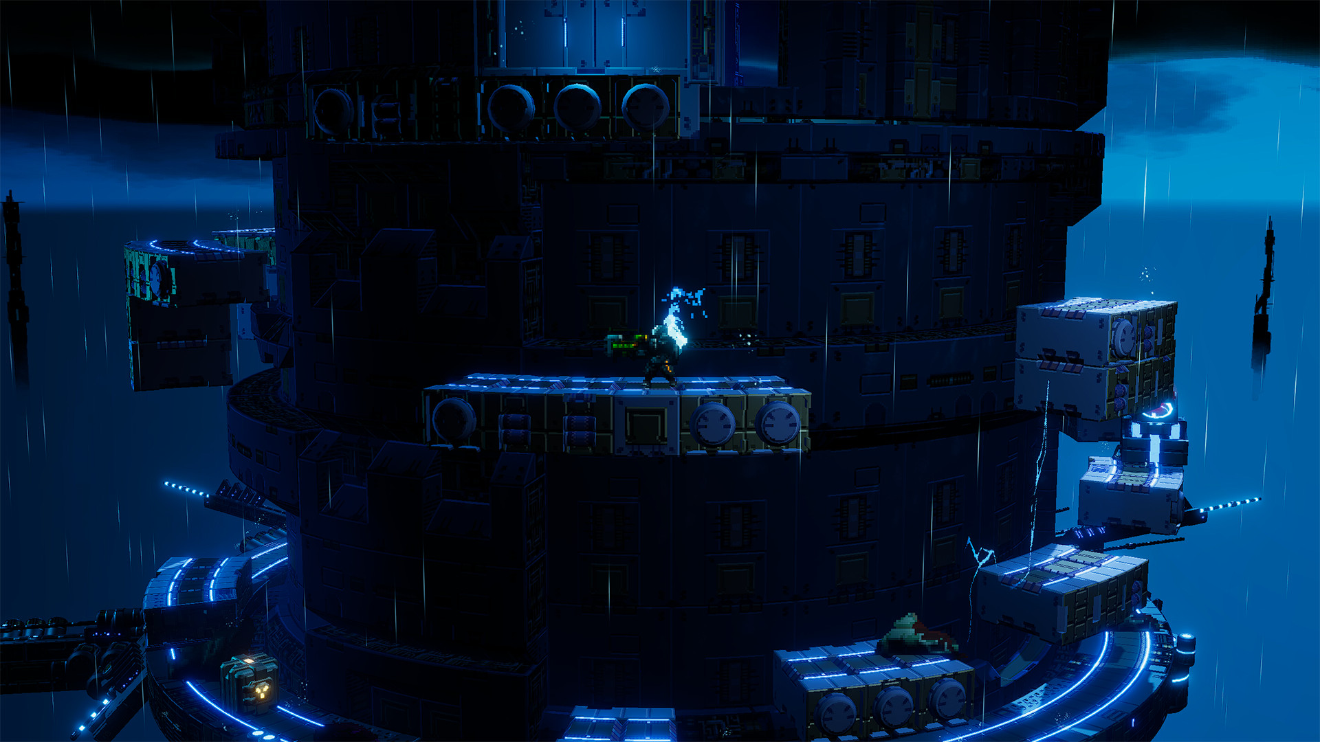 Orbital Bullet – The 360° Rogue-lite Screenshot 10