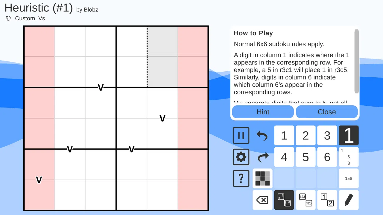 Cracking the Cryptic - The Sudoku Worm of Blobz Screenshot 0