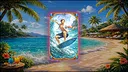 CardIdle: Rise of the Eight - Card Back Skins - Summer Splash Screenshot 3