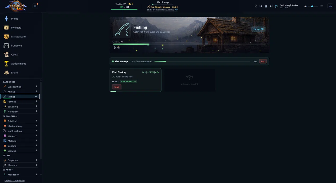 Visseron Idle Screenshot 1