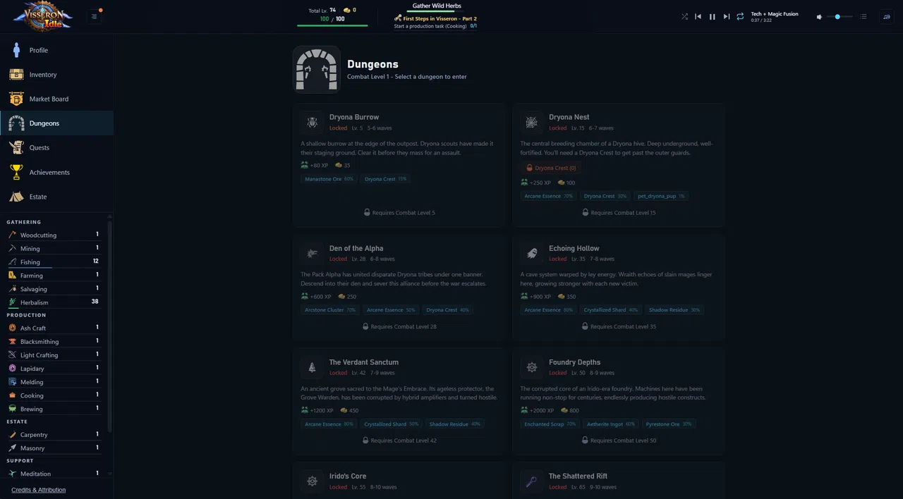 Visseron Idle Screenshot 4