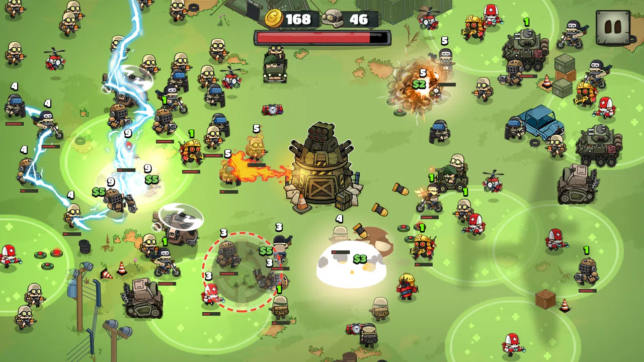 Metal Soldiers: Incremental Defense Screenshot 0