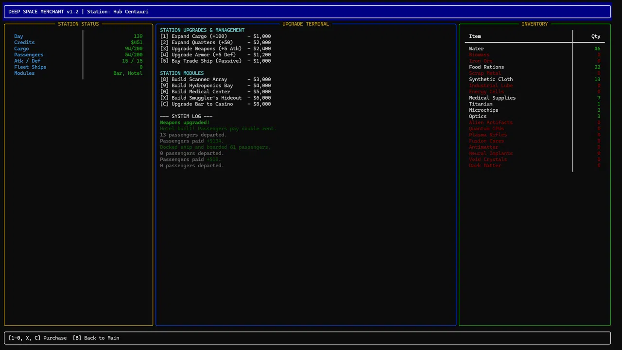 Deep Space Merchant Screenshot 8