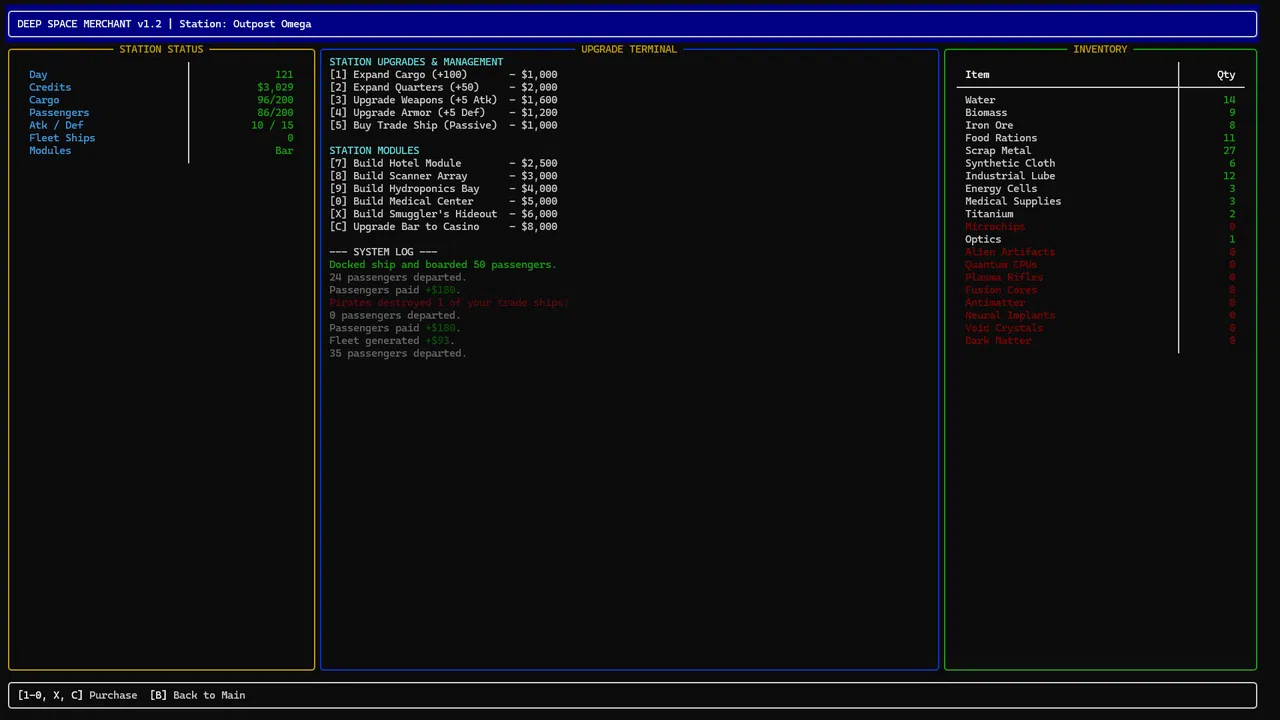 Deep Space Merchant Screenshot 4