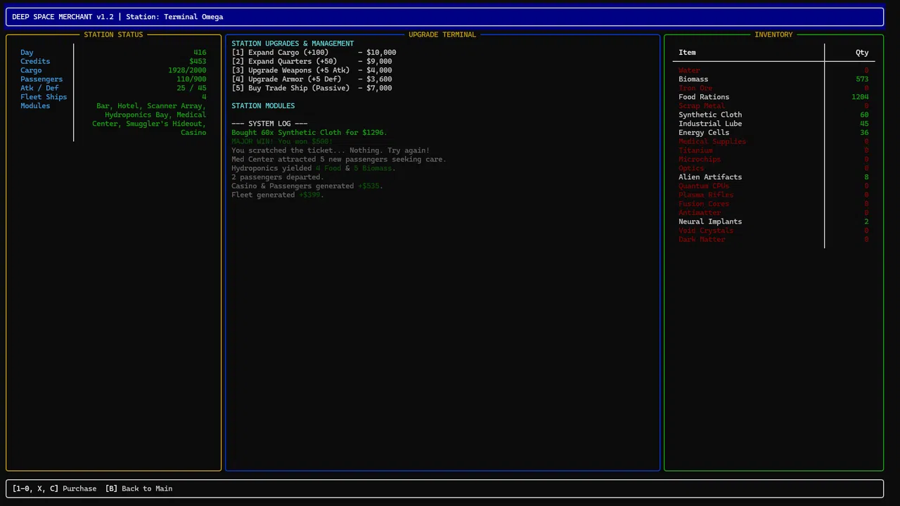 Deep Space Merchant Screenshot 7