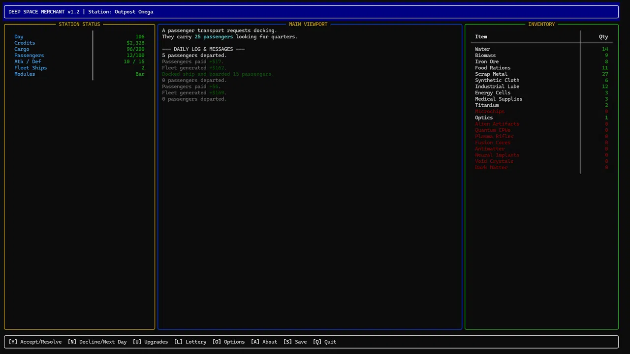 Deep Space Merchant Screenshot 2