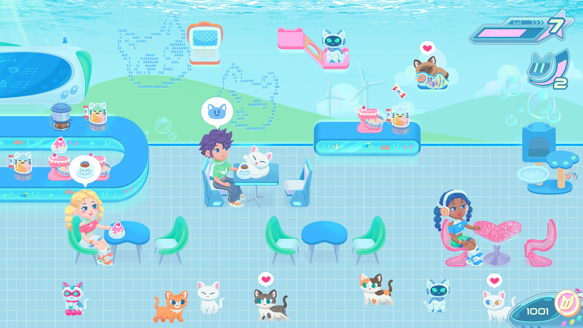 RoboCat Café Screenshot 5