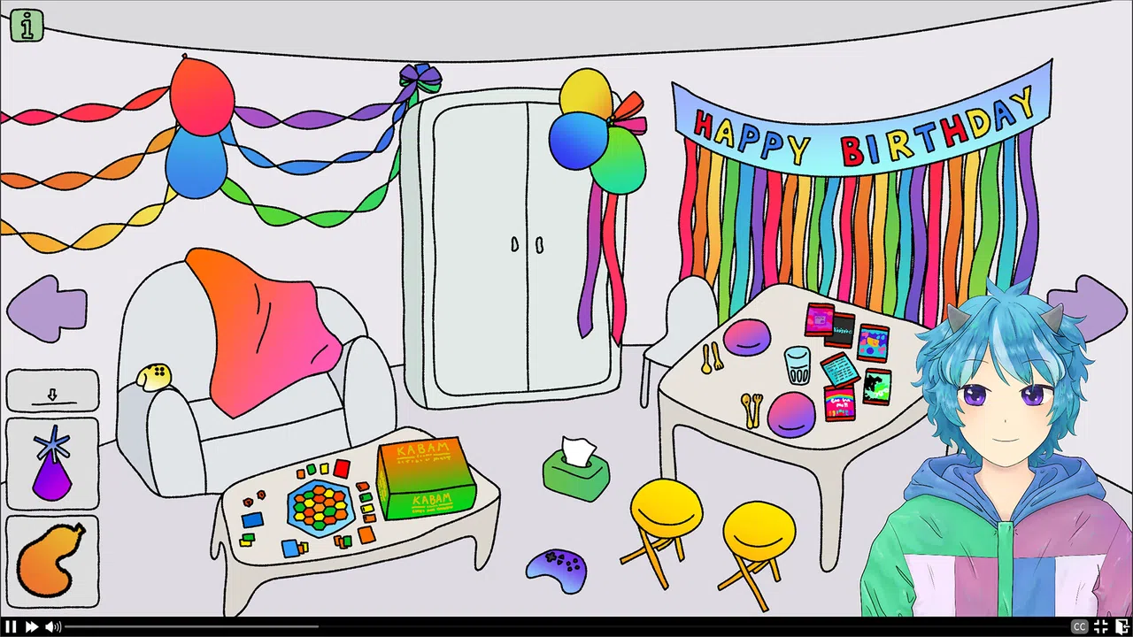 this SHORT indie game made me MISS MY FRIENDS | Rainy Plays Lonely Game Livestream Screenshot 0