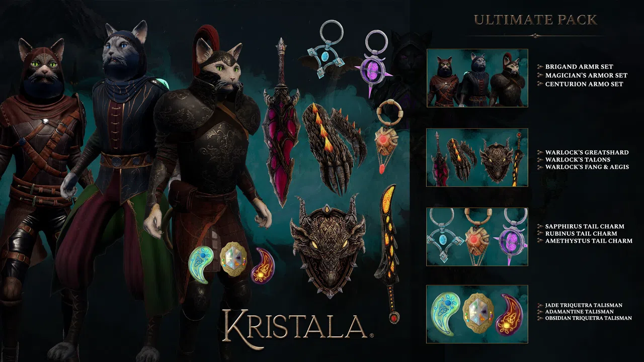 Kristala - Ellaria's Chosen Equipment Pack Screenshot 0