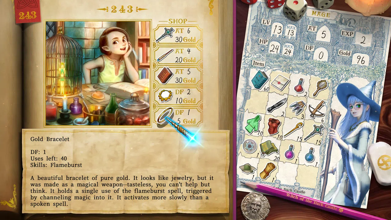 Veritas Tales: Witch of the Dark Castle Screenshot 0