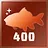 Catch 400 fishes in total
