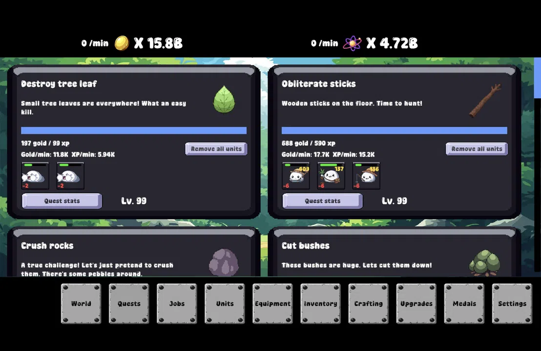 Slime Kingdom: Idle Screenshot 0
