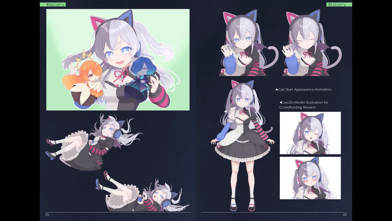 Digital Artbook -Demons' Timeline- Screenshot 1