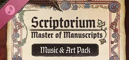 Scriptorium: Master of Manuscripts - Music & Art Pack