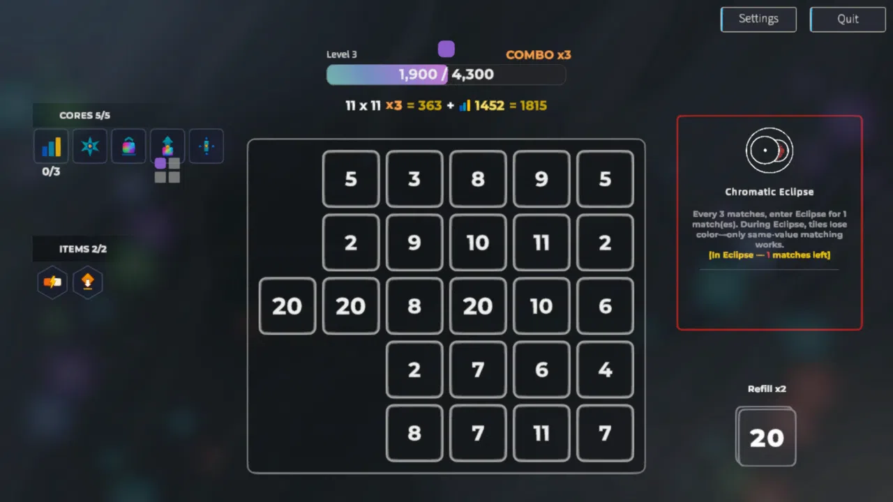Iris Grid Screenshot 2