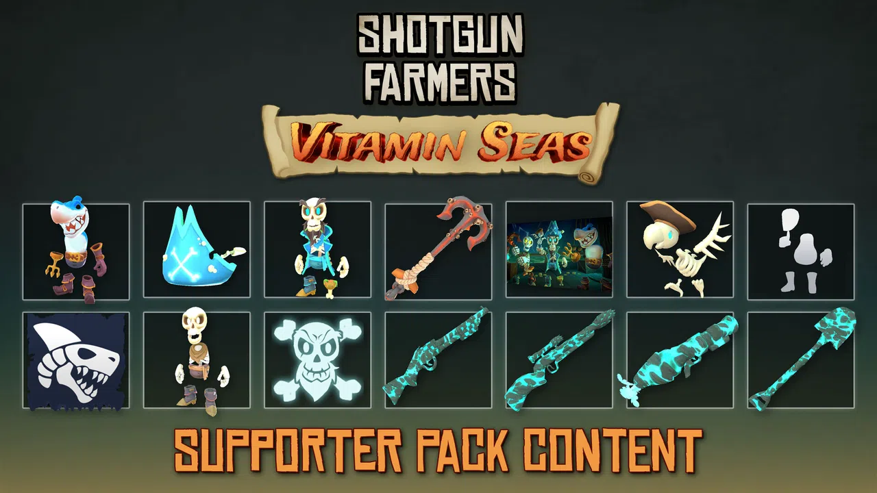 Shotgun Farmers - Vitamin Seas Supporter Pack Screenshot 3