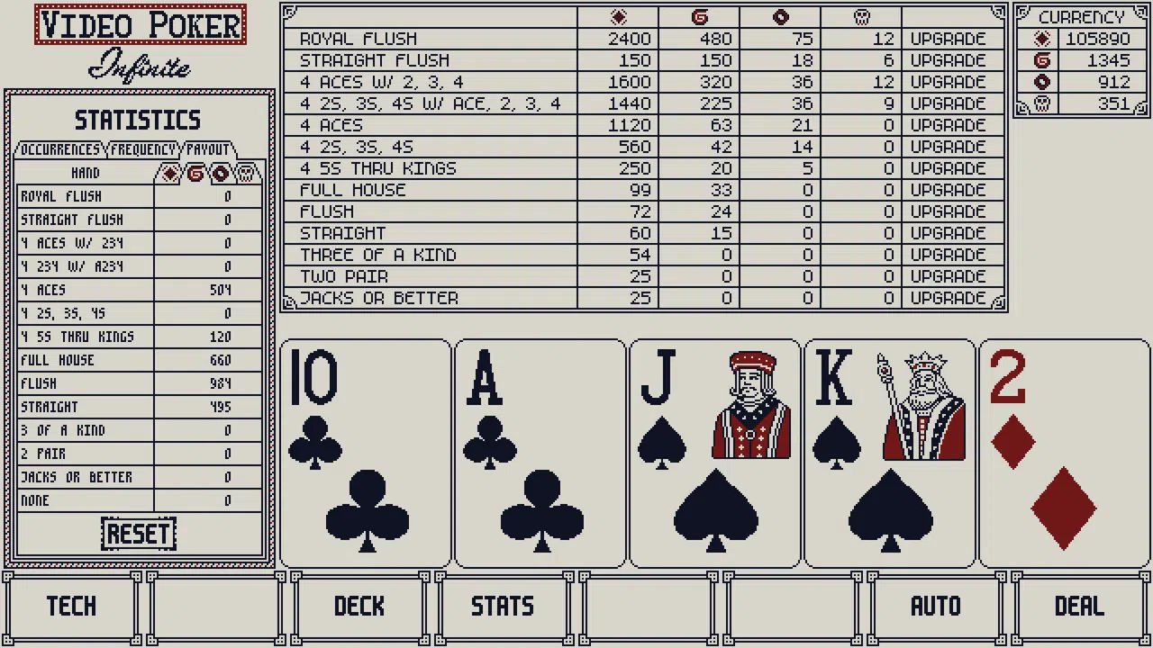 Video Poker Infinite Screenshot 5