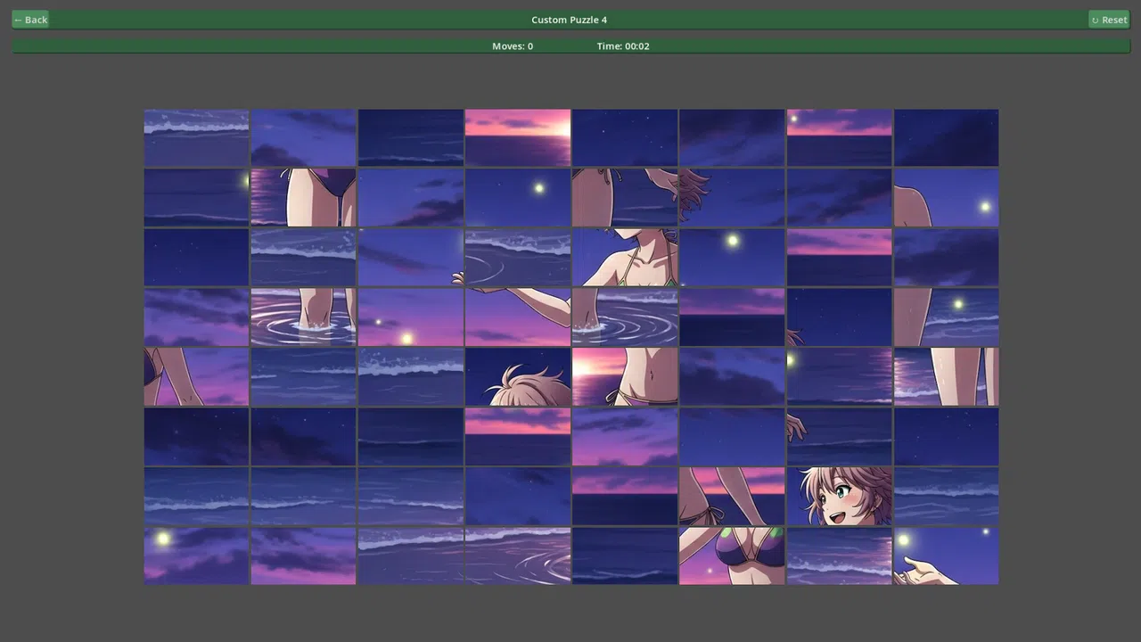 Bikini Heaven - Puzzle Pack - Sunset Beach Screenshot 0
