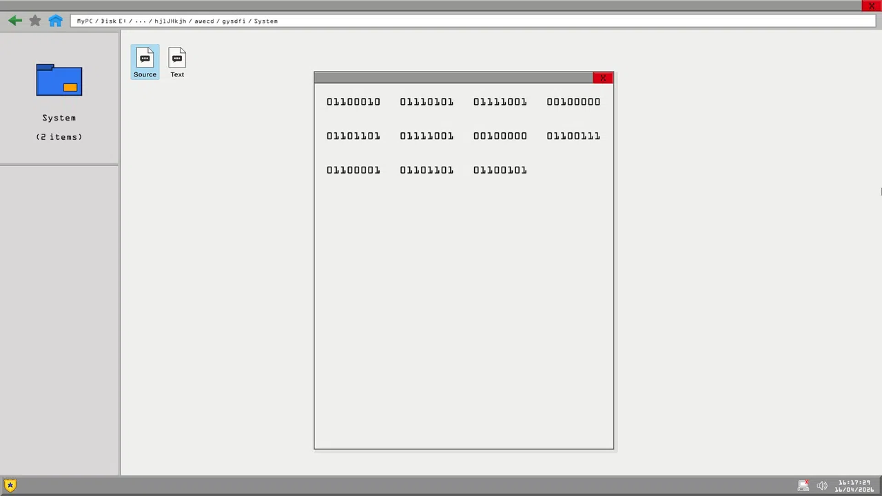 The Detective's Computer Screenshot 1